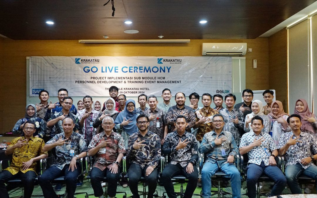 Krakatau IT Sukses Gelar Go Live Ceremony Project Implementasi SAP PD & TEM di PT KBI