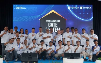 Transformasi Digital di Kawasan Industri Krakatau, Krakatau IT Bersama KSP Sukses Gelar Soft Launching Gate System